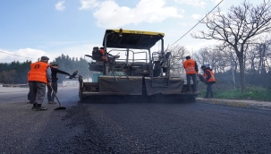 TUZLA'DA BİN 400 TON ASFALT DÖKÜLDÜ