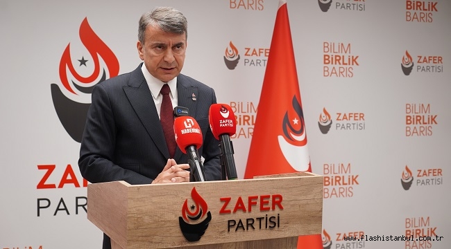 ZAFER PARTİSİ'NDEN CUMHUR İTTİFAKI'NA SİNAN ATEŞ CİNAYETİ ÜZERİNDEN SERT ELEŞTİRİ