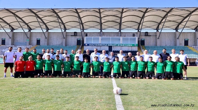 BAŞKAN ALİ TOMBAŞ, SULTANBEYLİ BELEDİYESPOR'UN YENİ SEZON AÇILIŞINA KATILDI