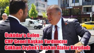 CHP Genel Başkan Yardımcısı Gökhan Zeybek'i Başkan Atalar Karşıladı