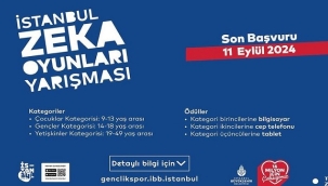 ZEKA OYUNLARI YARIŞMASI BAŞVURULARI BAŞLADI