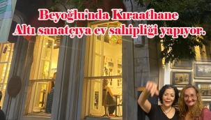 Beyoğlu'nda Kıraathane de şahane sergi