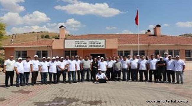 OYAK ÇİMENTO MARDİN'DE ORTAOKUL YENİLEDİ