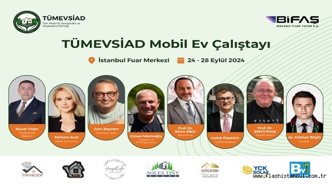 TÜMEVSİAD MOBİL EV ÇALIŞTAYI İÇİN GERİ SAYIM BAŞLADI