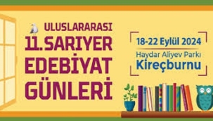 ULUSLARARASI 11.SARIYER EDEBİYAT GÜNLERİ BAŞLIYOR