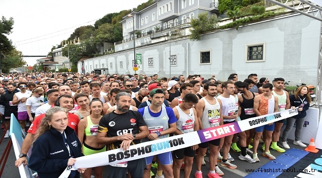 BOSPHORUN 10K KOŞUSU BEŞİKTAŞ'TA SPOR VE EĞLENCEYİ BİR ARAYA GETİRDİ