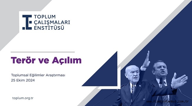  "TERÖR VE AÇILIM" KONUSUNDA TOPLUMSAL EĞİLİMLER ARAŞTIRMASI