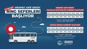 ÜSKÜDAR MEHMET AKİF ERSOY MAHALLESİ RİNG SEFERLERİ BAŞLIYOR