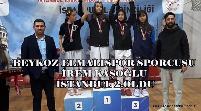 BEYKOZ ELMALISPOR SPORCUSU İREM KAŞOĞLU İSTANBUL 2.OLDU