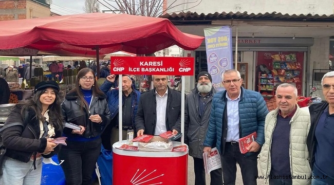 CHP BALIKESİR İL BAŞKANI KÖYBAŞI: "HALKIN YANINDAYIZ HEMEN SEÇİM İSTİYORUZ"