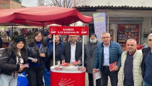 CHP BALIKESİR İL BAŞKANI KÖYBAŞI: "HALKIN YANINDAYIZ HEMEN SEÇİM İSTİYORUZ"