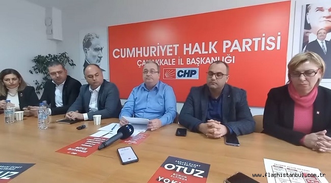 CHP ÇANAKKALE İL BAŞKANI GÜRBÜZ: "ÖRGÜT DİSİPLİNİ OLMAZSA OLMAZIMIZDIR"