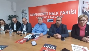 CHP ÇANAKKALE İL BAŞKANI GÜRBÜZ: "ÖRGÜT DİSİPLİNİ OLMAZSA OLMAZIMIZDIR"