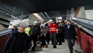 ÜMRANİYE-GÖZTEPE METRO HATTI 20025 SONUNDA HİZMETE GİRECEK