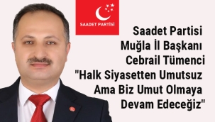 "Halk Siyasetten Umutsuz Ama Biz Umut Olmaya Devam Edeceğiz"