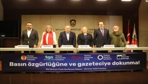 TGC, TGS, TÜRKYAYBİR, TYS, PEN'DEN "BASIN ÖZGÜRLÜĞÜNE VE GAZETECİYE DOKUNMA" ÇAĞRISI