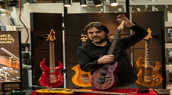 TÜRKİYE'DEN DÜNYAYA ELEKTRO GİTAR İHRACATI YAPACAK SHARK GUITARS FABRİKASI AÇILDI