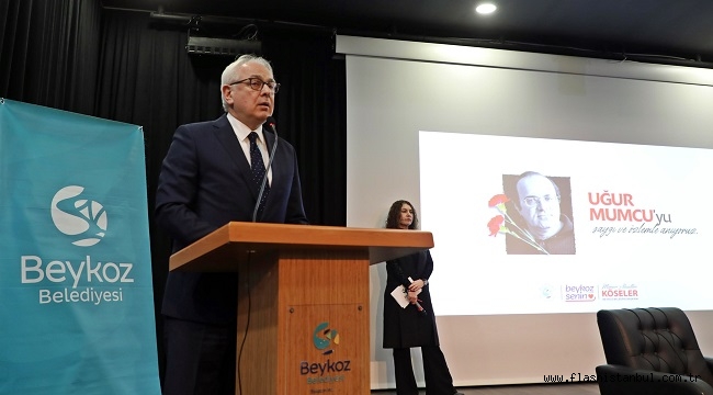 UĞUR MUMCU BEYKOZ'DA ANILDI