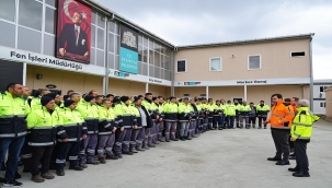 BEŞİKTAŞ'TA KAR MESAİSİ BAŞLADI!