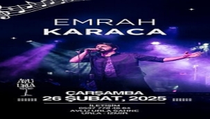 EMRAH KARACA'NIN İZMİR'DE SOLO KONSER HEYECANI