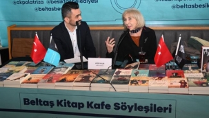 GAZETECİ VE YAZAR AYŞE KULİN, BEŞİKTAŞ BELTAŞ KİTAP KAFE'DE OKURLARIYLA BULUŞTU