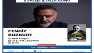 OYUNCU CENGİZ BOZKURT'UN İLK KİTAP HEYECANI