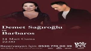 DEMET SAĞIROĞLU & BARBAROS TÜRKİYE PRÖMİYERİ İÇİN AYNI SAHNEYI PAYLAŞIYOR