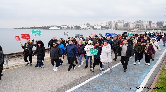 KADIKÖY BELEDİYESİ'NDEN DÜNYA OBEZİTE GÜNÜ'NDE FARKINDALIK YÜRÜYÜŞÜ