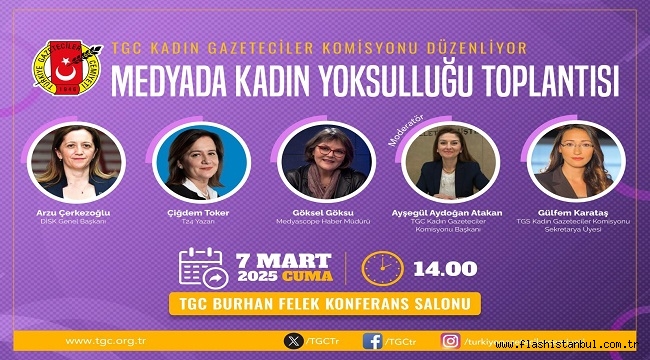  "MEDYADA KADIN YOKSULLUĞU" TOPLANTISI