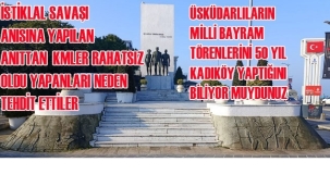 ÜSKÜDAR ATATÜRK ANITINI YAPTIRANLARIN SÜREKLİ TEHDİT EDİLDİĞİ ORTAYA ÇIKTI