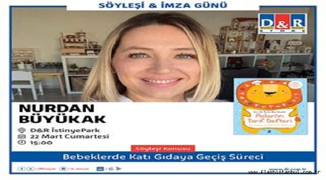 UZMAN PSİKOLOG NURDAN BÜYÜKAK KİTABINI İMZALAYACAK