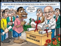 Belediye Başkanı'nın paylaştığı karikatür