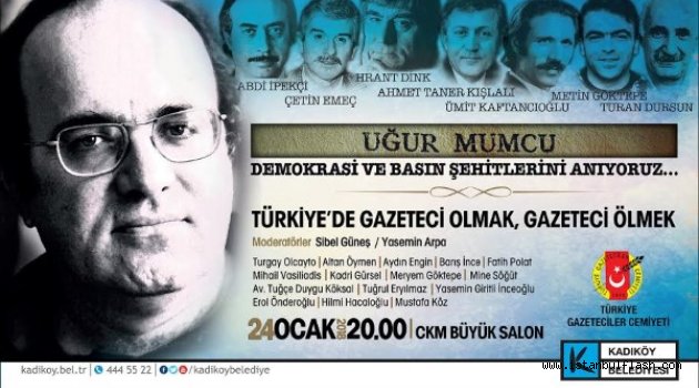 4. Türkiye'de Gazeteci Olmak-Gazeteci Ölmek Etkinliği 24 Ocak'ta yapılacak