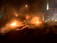 Taksim yangın yeri!