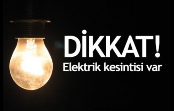 Adalarda elektrik kesintisi