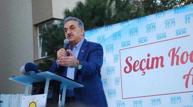 AK Parti Üsküdar'dan miting gibi SKM açılışı