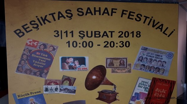  BEŞİKTAŞ'ta SAHAF FESTİVALİ BAŞLADI