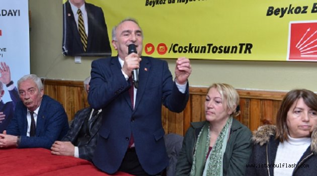 COŞKUN TOSUN "BEYKOZLU 5 KERE PARA ÖDEDİ HALA YER SAHİBİ OLAMADI BU NASIL İŞTİR".