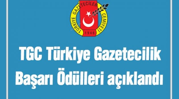 Gazetecilik Başarı Ödülleri açıklandı