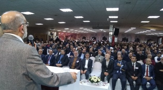 KARAMOLLLAOĞLU "HUZUR VE REFAH ANCAK, SAADET'LE GELİR