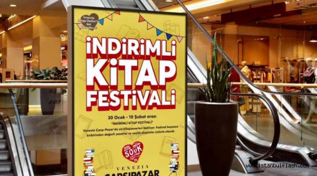 İstanbul'da İndirimli Kitap Festivali