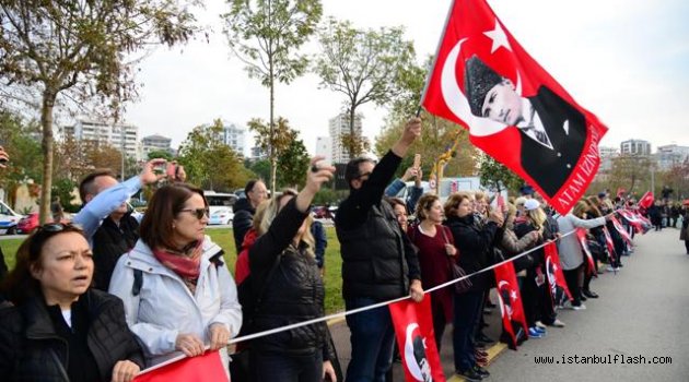 Kadıköy'de 10 kasım'da 'ata'ya saygı zinciri'