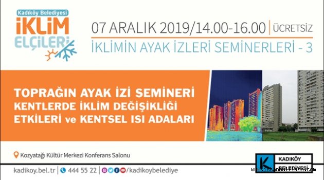  Kadıköy'ün İklim Elçileri, 'Toprağın Ayak İzi'ni Tartışıyor