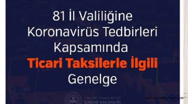 Koronavirüs Tedbirleri Kapsamında Ticari Taksilerle İlgili Genelge