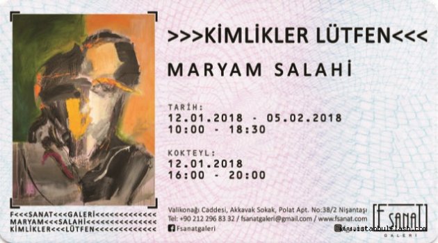 MARYAM SALAHİ "KİMLİKLER LÜTFEN"