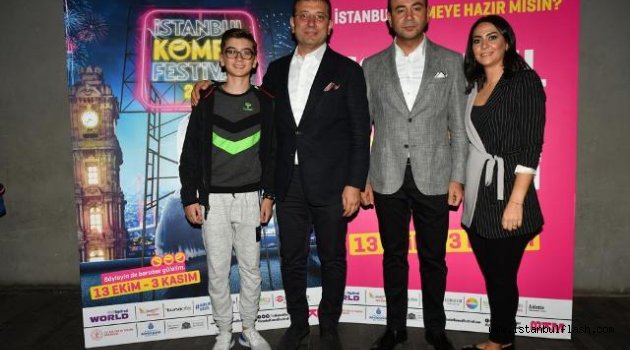 Rıza Akpolat Ve Ekrem İmamoğlu İstanbul Komedi Festivali Açılışına Katıldı