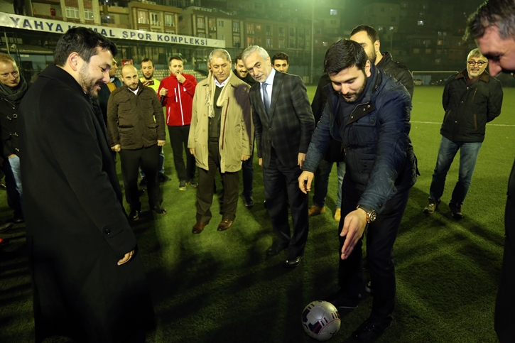 'ŞEHİT ÖMER HALİSDEMİR FUTBOL TURNUVASI' BAŞLADI