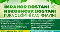 İmrahor ve Kuzguncuk Bostanları Kura Çekilişi