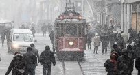 İstanbul'da kar başladı