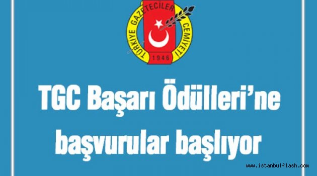  TGC 59.Türkiye Gazetecilik Başarı Ödülleri'ne başvurular başlıyor